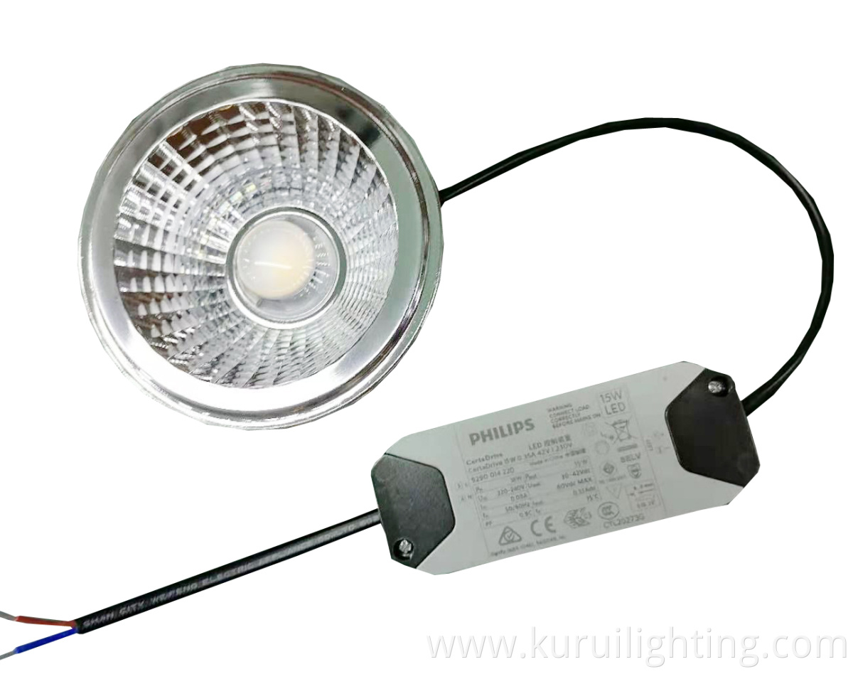 Indoor 15w Recessed LED Downlight